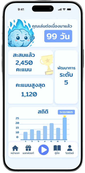 แอปอ่องออ เกมฝึกสมอง